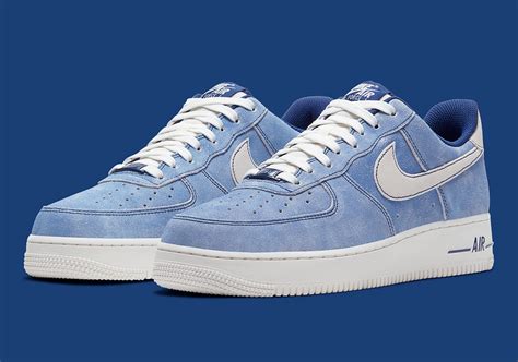 nike air force 1 blauw suede|air force 1 dark blue.